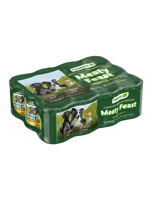 United Petfood Country UF Dog Tins 12x400g