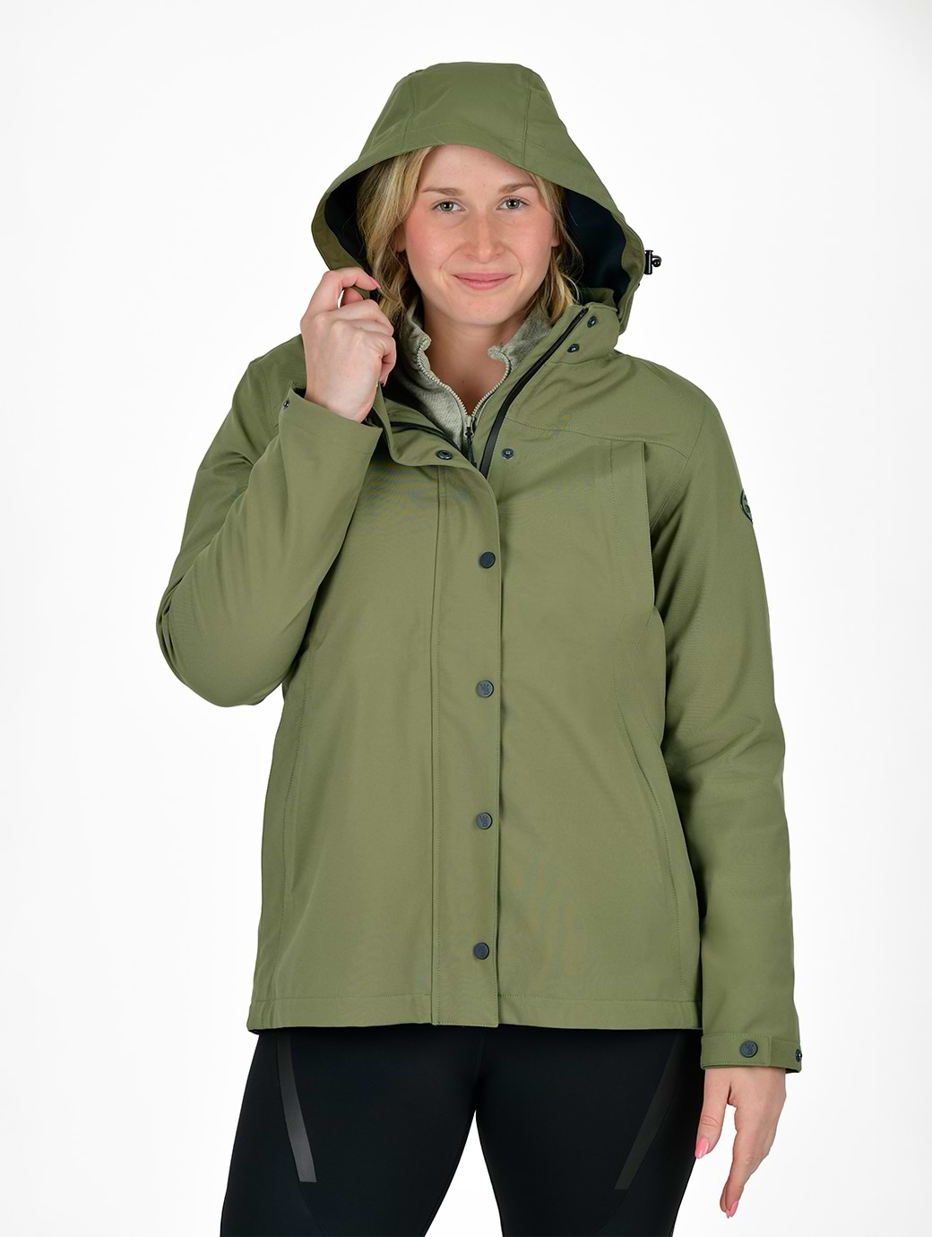 Weatherbeeta Florence Fleece Two-For Jacket Olive