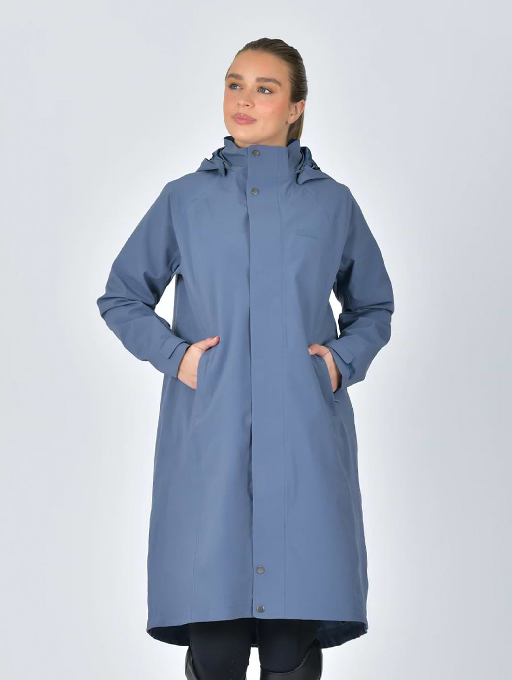 Weatherbeeta Windbreaker Longline Riding Jacket - Slate Blue | Griggs ...