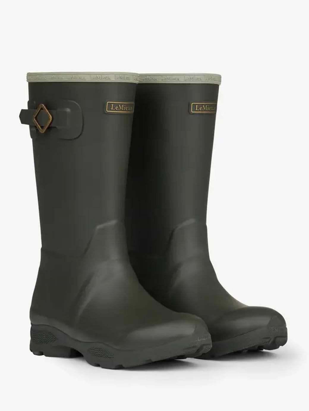 LeMieux Young Rider Ultra Stride Wellies Oak 