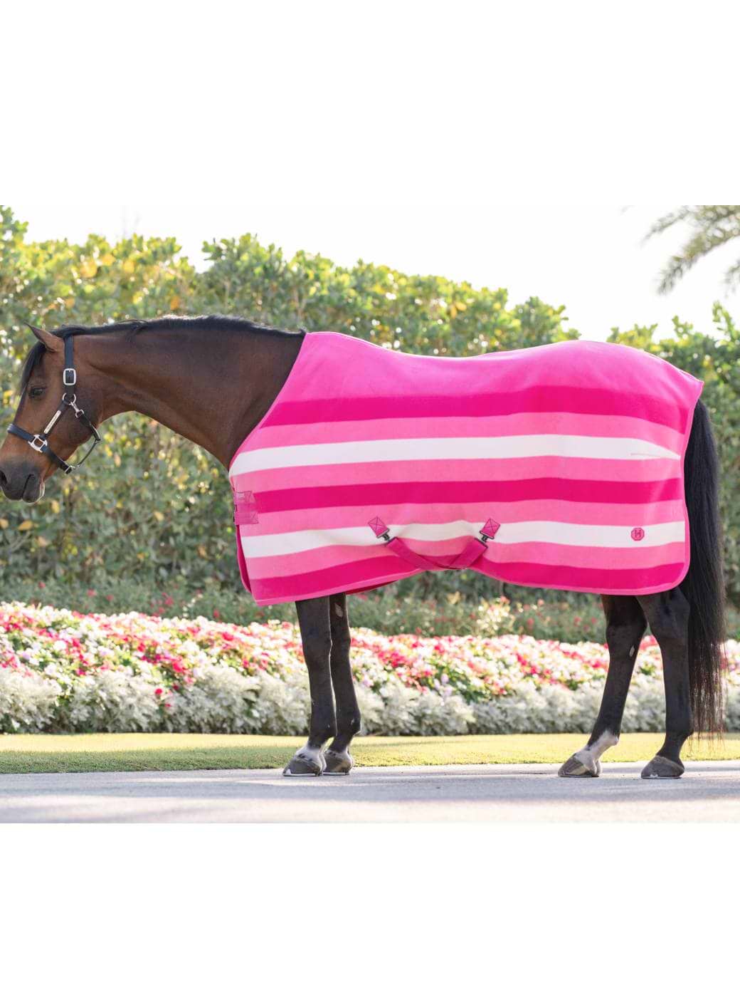Horseware Newmarket Pony Fleece Cooler Whitney Pink