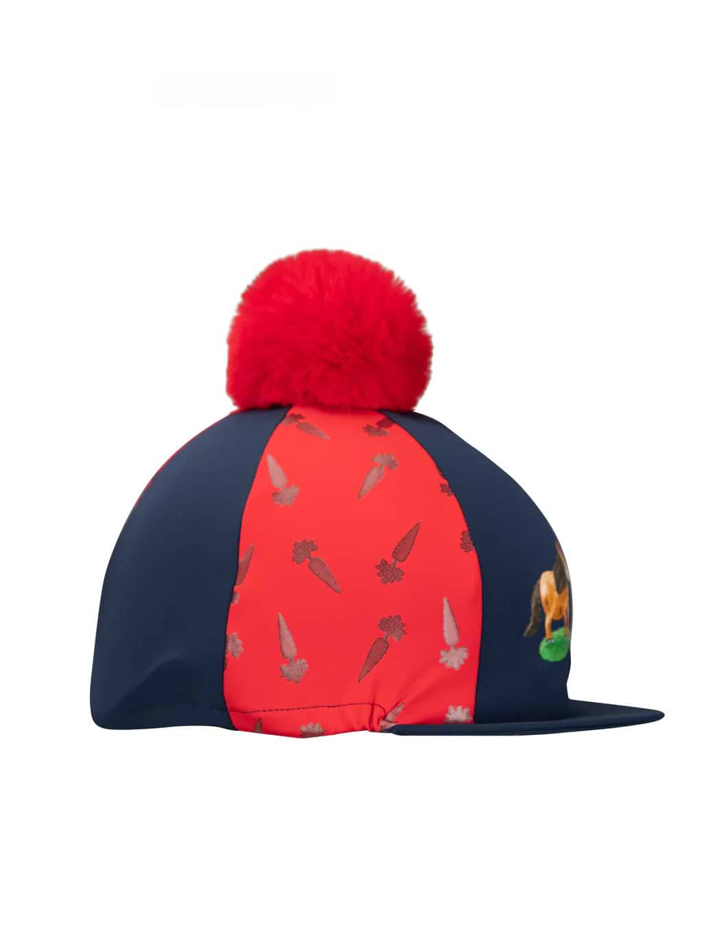 Shires Winnie & Me Hat Silk Navy/Red
