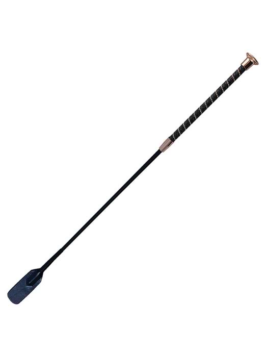 Woof Wear Twisted Riding Whip Black/ Rose Gold
