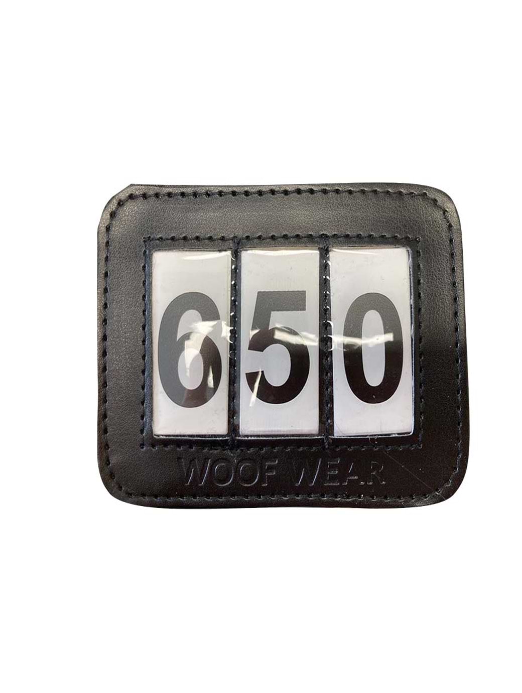 Woof Wear Bridle Number Holder Black
