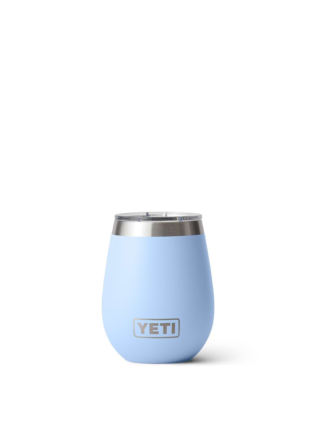 Yeti Rambler 10 Oz Wine Tumbler Big Sky Blue