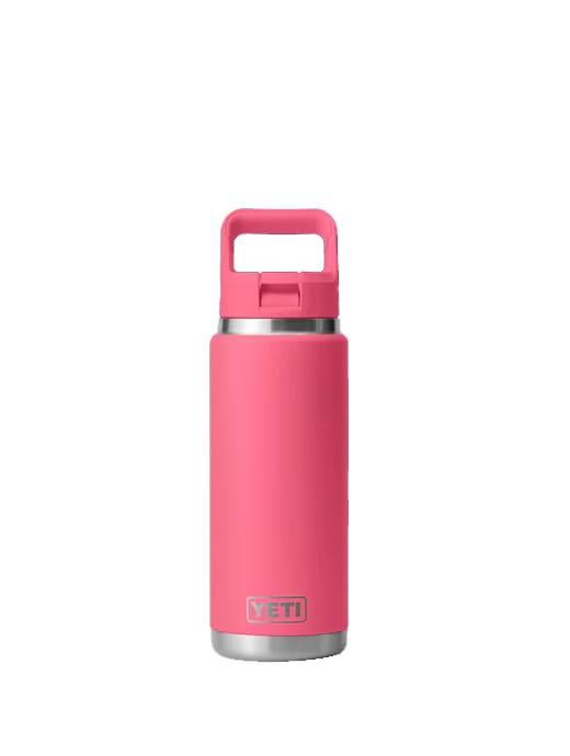 *SS24*Yeti Rambler 26oz Colour Straw Bottlele Tropical Pink
