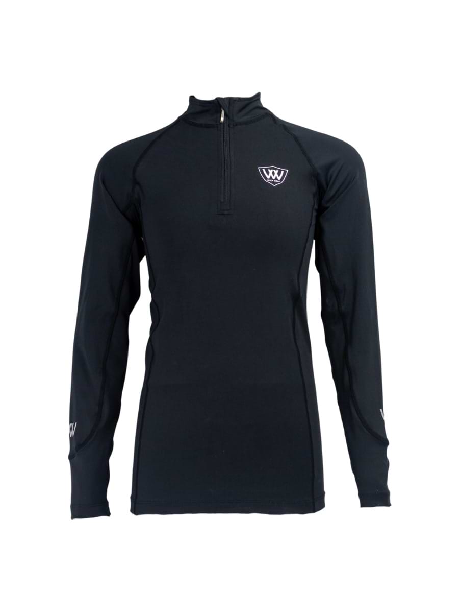 Woof Wear Young Rider Tech Shirt Black