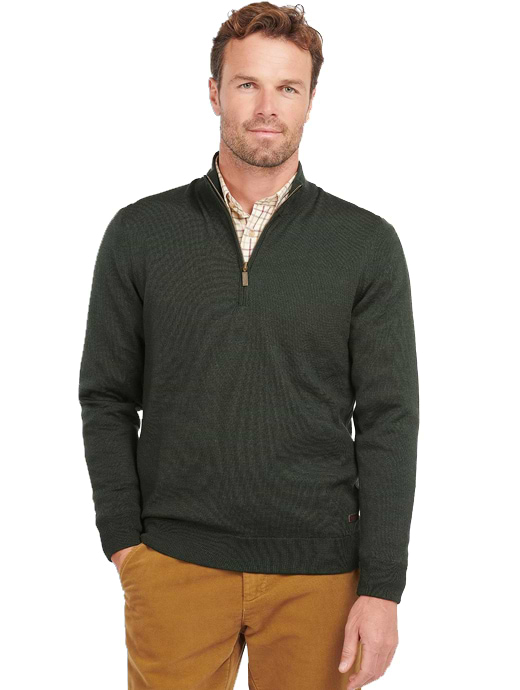 Barbour gamlan half zip shop