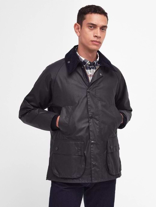 Barbour Bedale Wax Jacket Navy Griggs