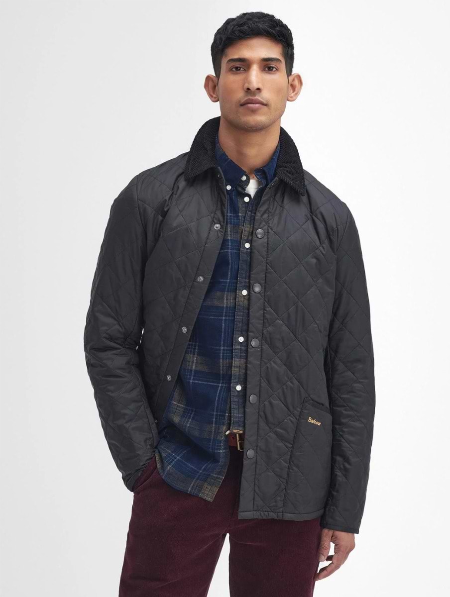 Barbour heritage liddesdale quilted jacket in olive discount