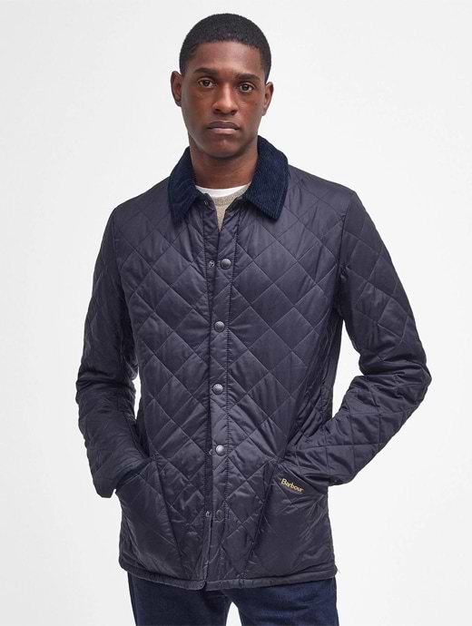 Barbour Heritage Liddesdale Quilted Jacket Navy Griggs