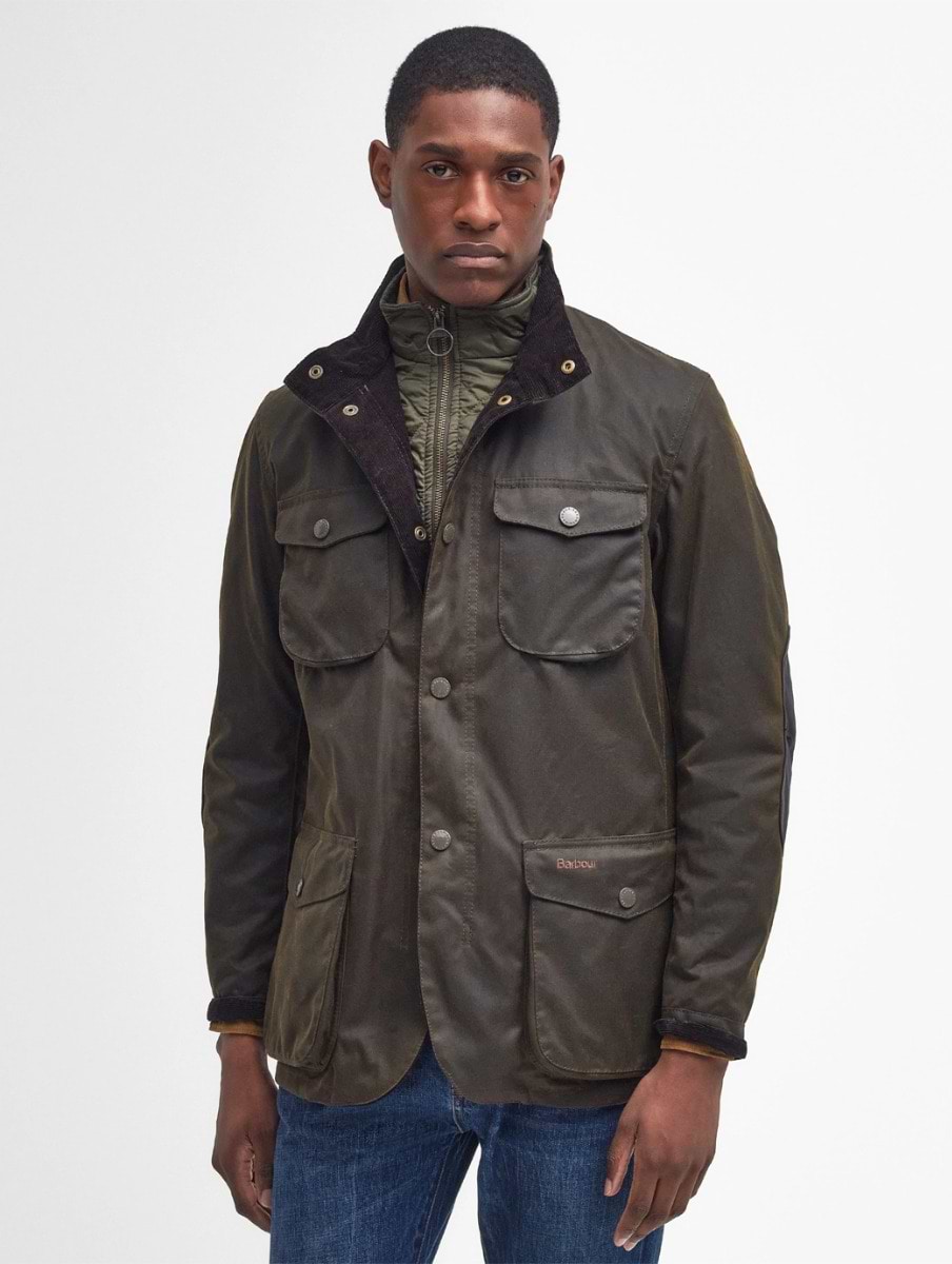 Barbour waxed cotton jacket discount