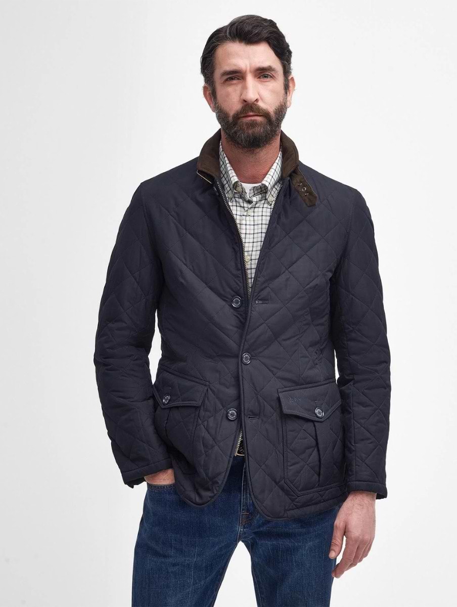 Padded barbour jacket store