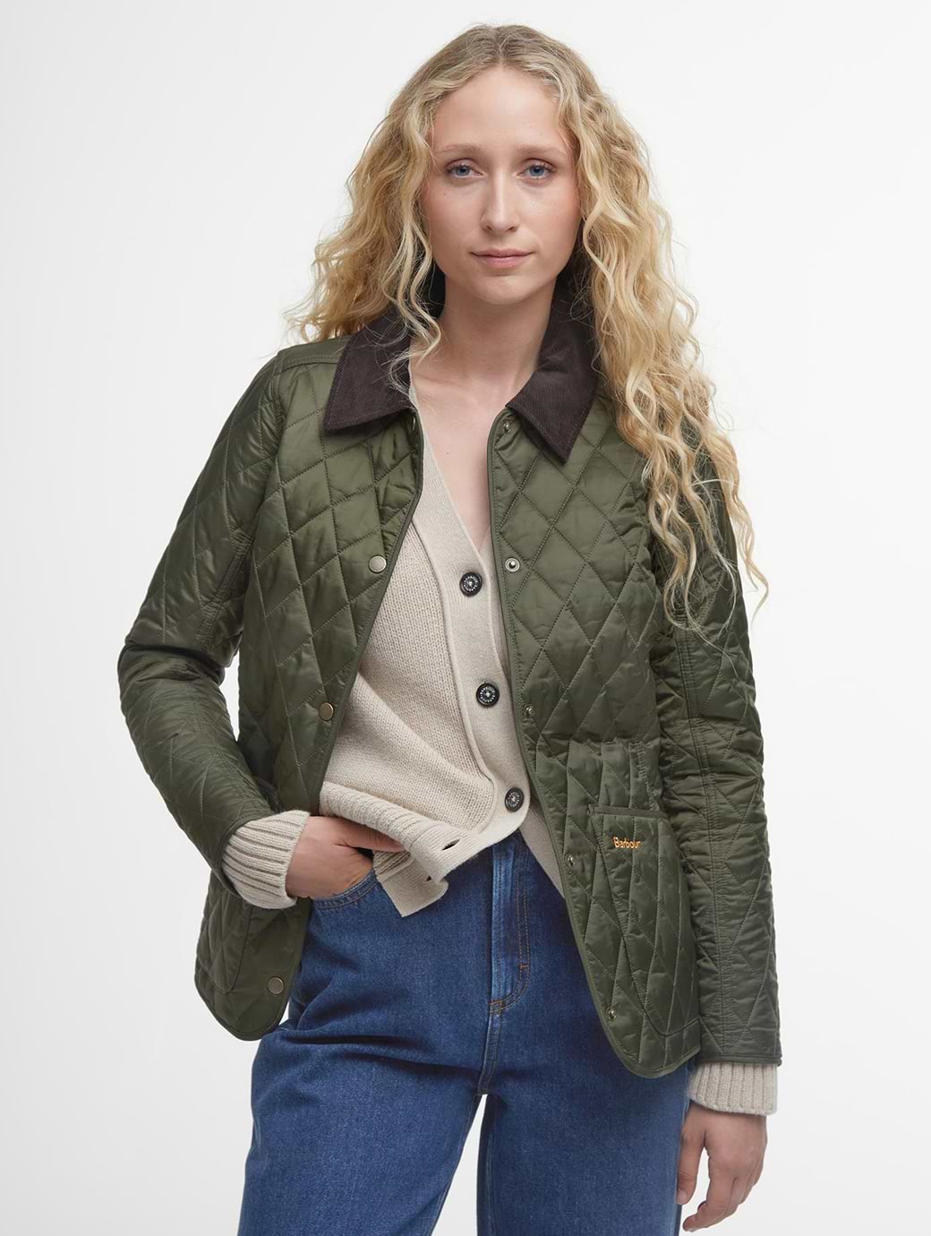 Barbour Women's Annandale Quilted Jacket Olive