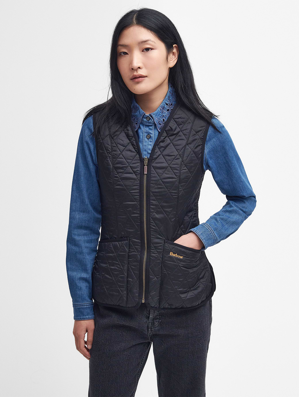 Barbour coat liner best sale