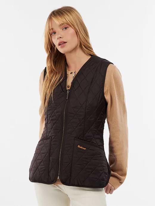 Barbour Women's Fleece Betty Liner Brown