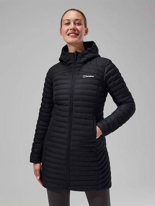 Women's nula micro long insulated jacket best sale