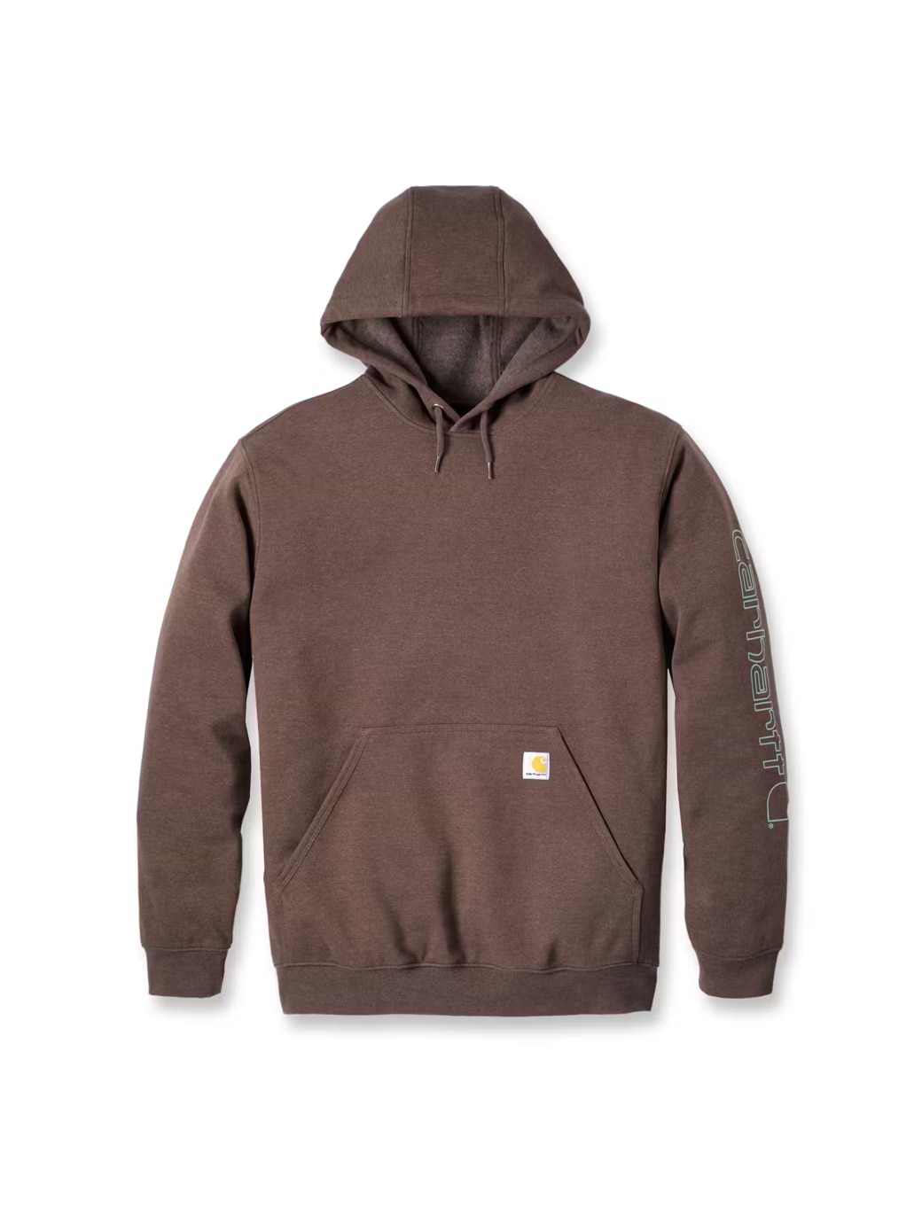 Loose Fit Carhartt Midweight Sleeve Logo Hooded Sweatshirt