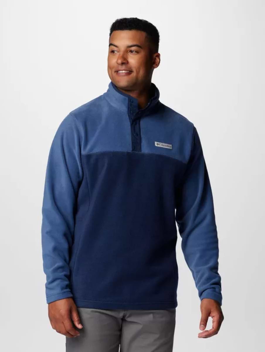 Columbia Men s Steens Mountain Half Snap II Collegiate Navy