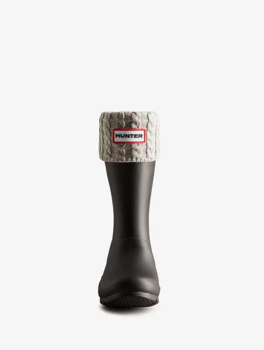 Hunter socks black hotsell