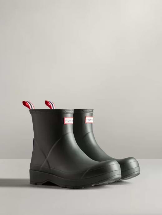 Hunter Men s Original Short Play Boot Black