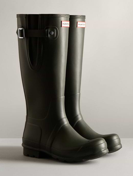 Hunter olive boots sale