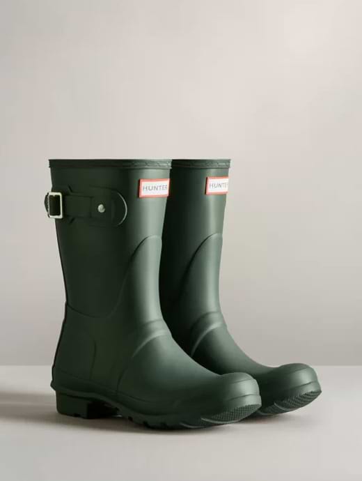 Hunter short rainboot sales