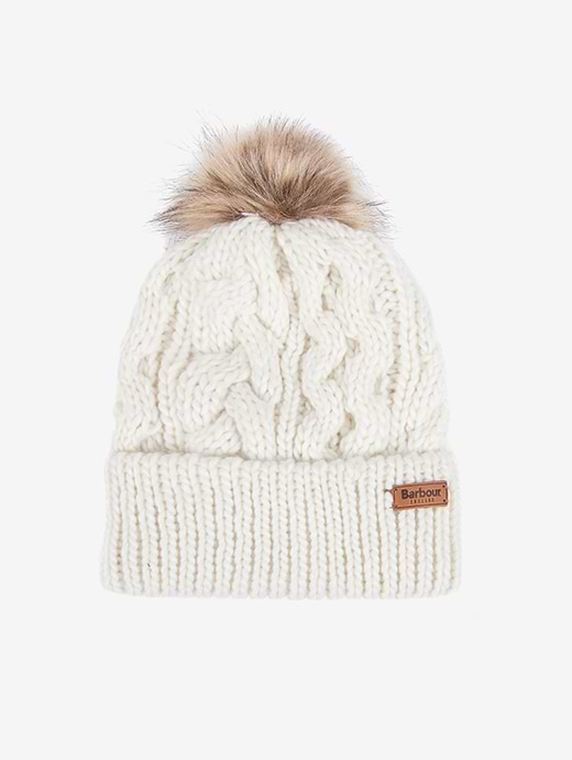 Barbour cable knit hat clearance