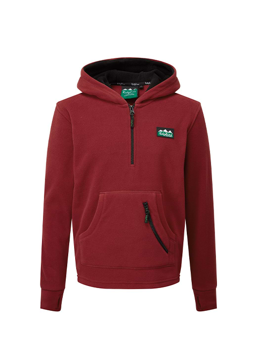 Red long sleeve hoodie cheap