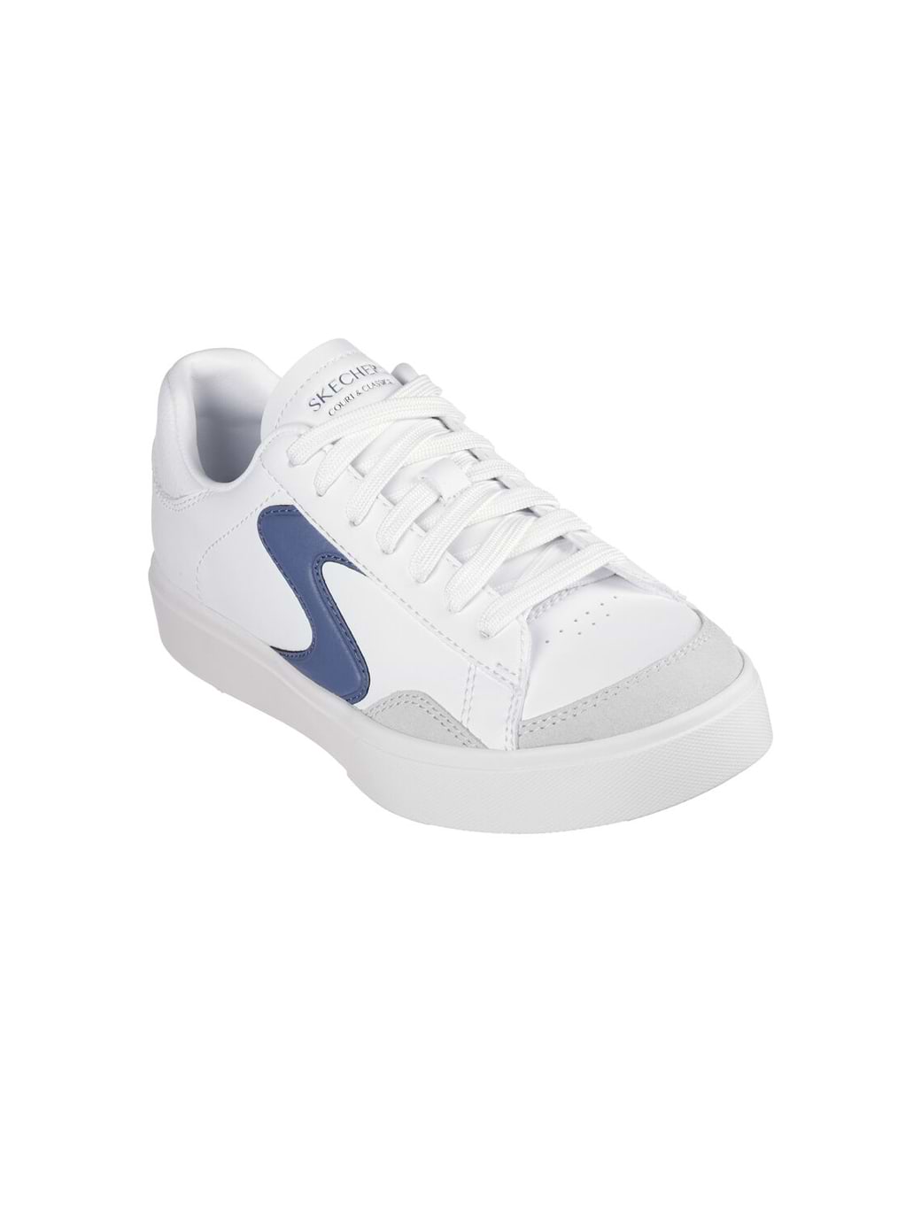 Skechers Women's Eden LX-Slick Talk White/Navy