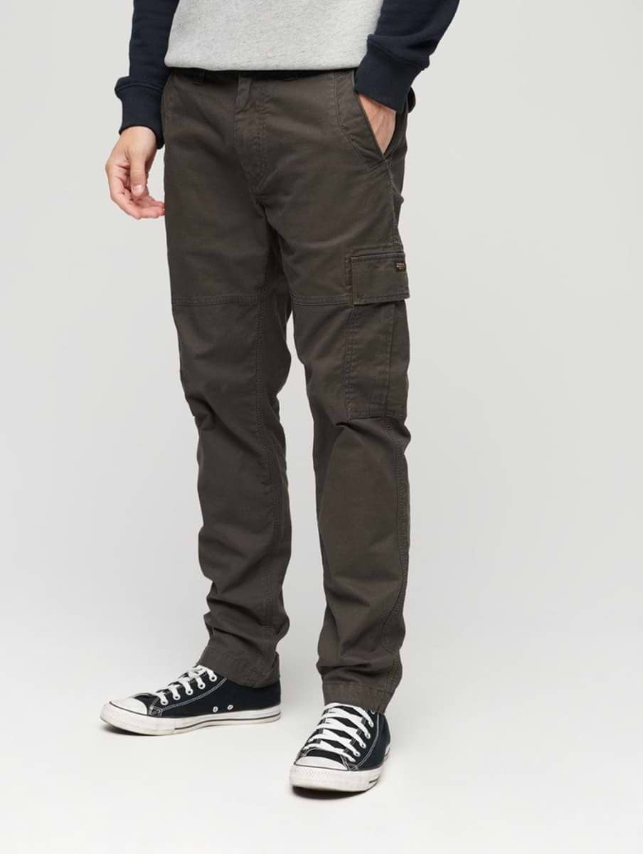 Superdry Men s Core Cargo Pant Washed Black