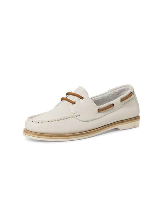 Off white boat shoes shop
