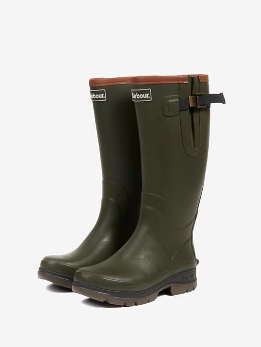 Barbour Men s Tempest Wellington Boot Olive