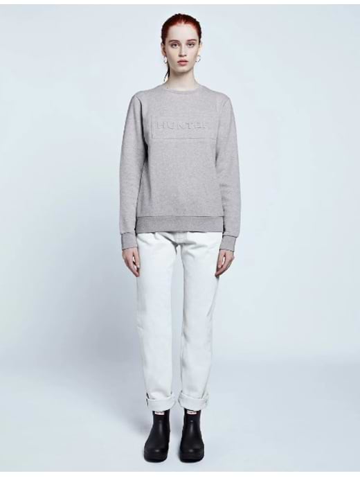 Women's grey sweatshirt on sale