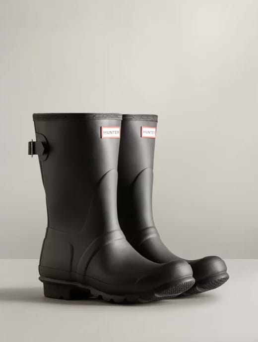 Hunter adjustable rain boots short best sale
