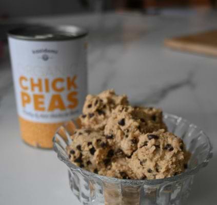 Cookie dough aux pois chiches