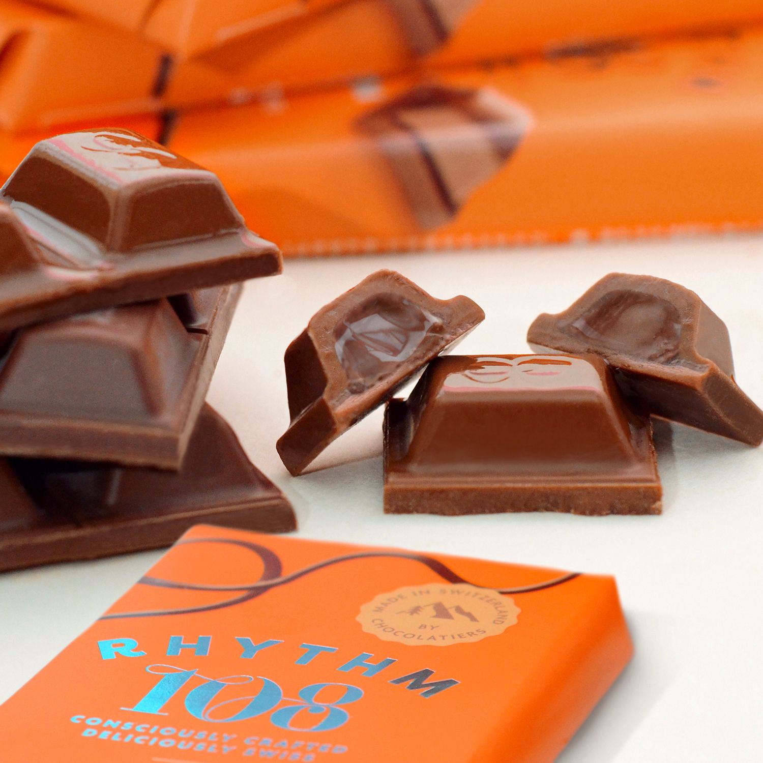 Gluten-Free Chocolate Filled with Cocoa Orange