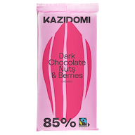 Chocolat Noir 85% Noix & Baies bio