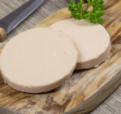 Faux gras aux pois chichesimage