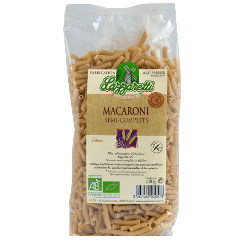 Whole Wheat Macaroni Organic