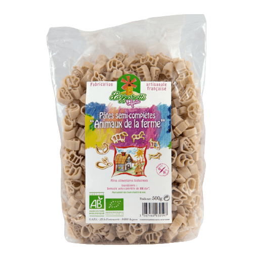 Semi-whole Animal Pasta Organic