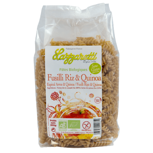 Gluten-free Rice Quinoa Fusilli