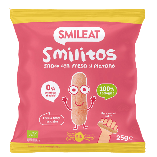 Aardbei Banaan Snack