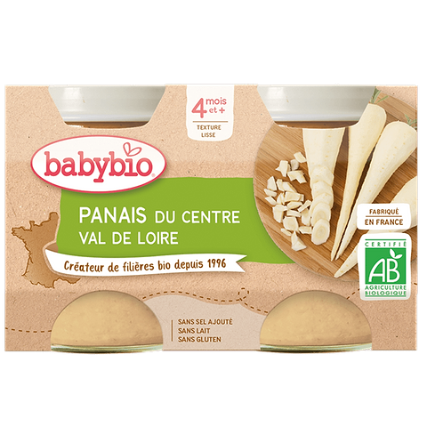 Pastinaakpotjes vanaf 4 maanden