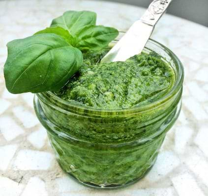 Pesto de courgette