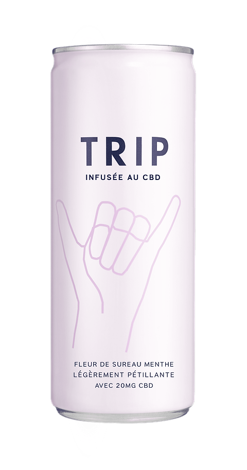 Boisson Infusée CBD Sureau Menthe