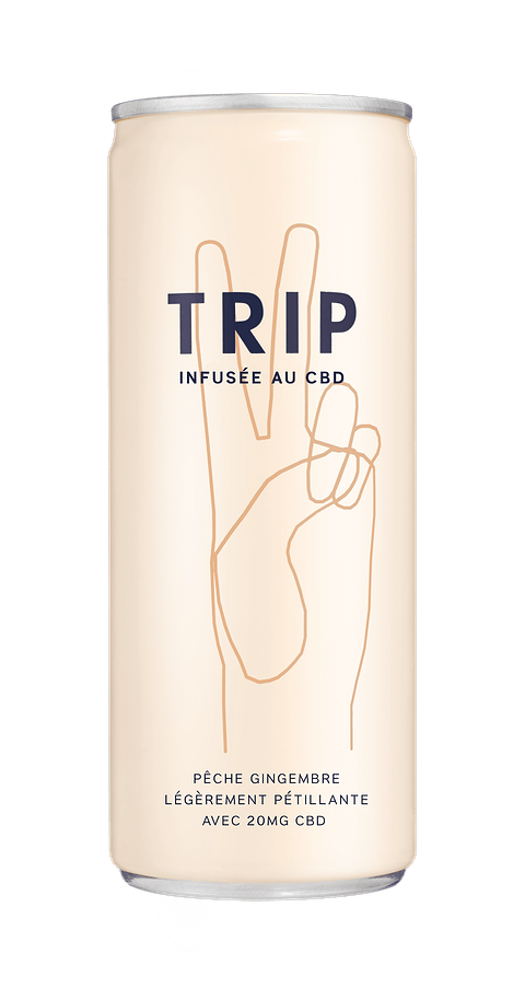 CBD Infused Drink Peach Ginger