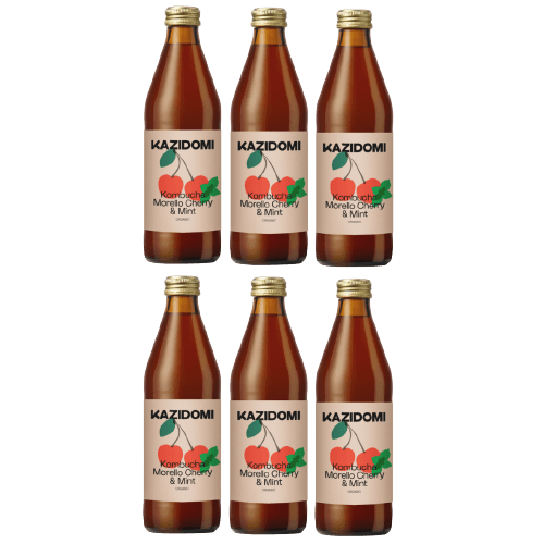 Sour Cherry Mint Kombucha Pack Organic