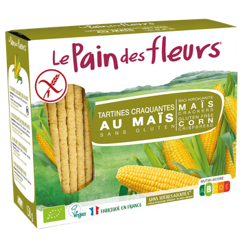 Knapperige Maïs Crackers BIO