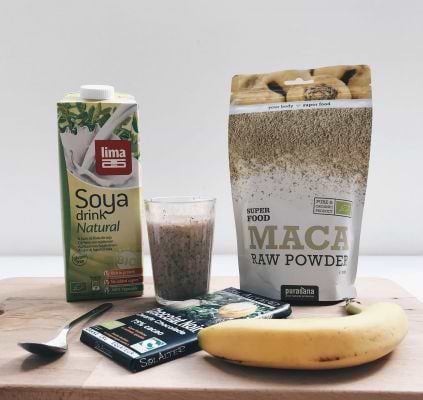 Smoothie de récupération après l'effort